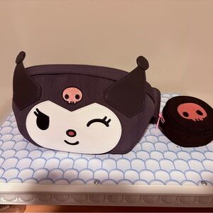 🔥 Loungefly Sanrio Kuromi Wink belt bag